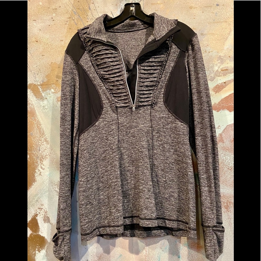 LULULEMON RUN: Your Heart Out Half Zip Pullover 10